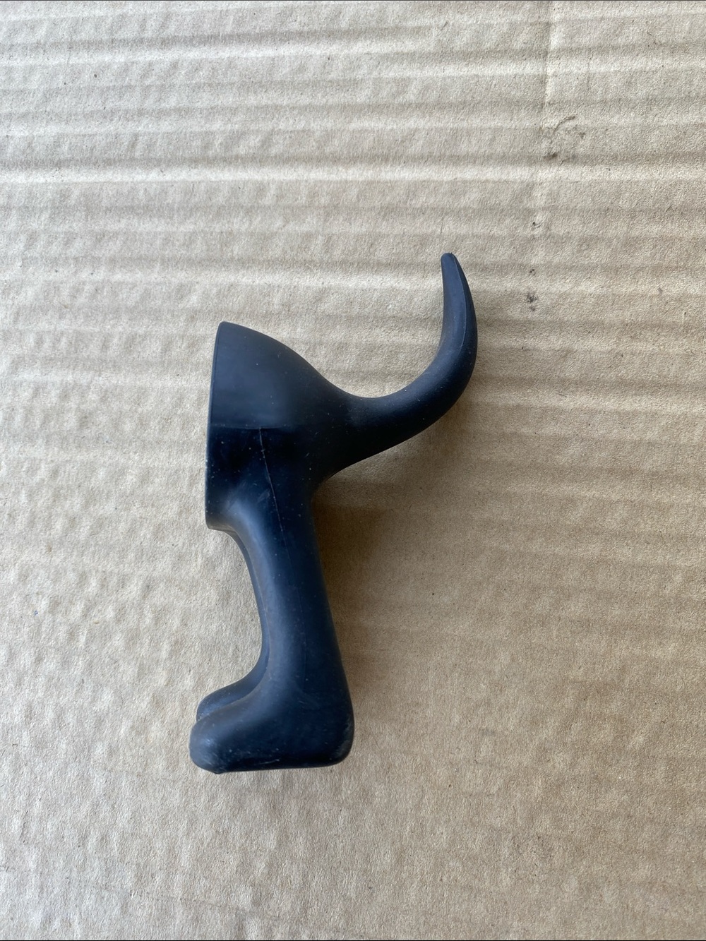 Dog tail Black Silicone Door Hook / Hanger